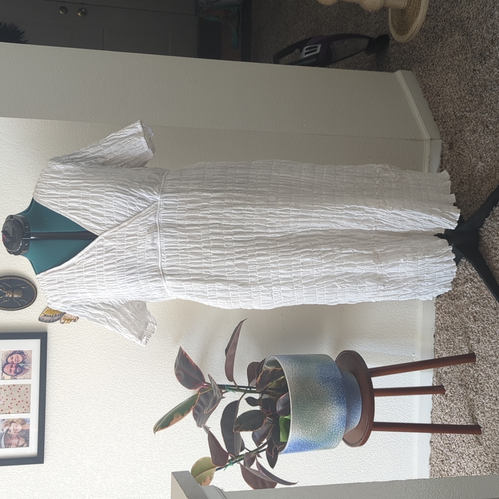Kervology 3X White Dress
